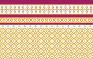 Abstract geometric and tribal patterns, usage design local fabric patterns, Design inspired by indigenous tribes. geometric Vector illustration