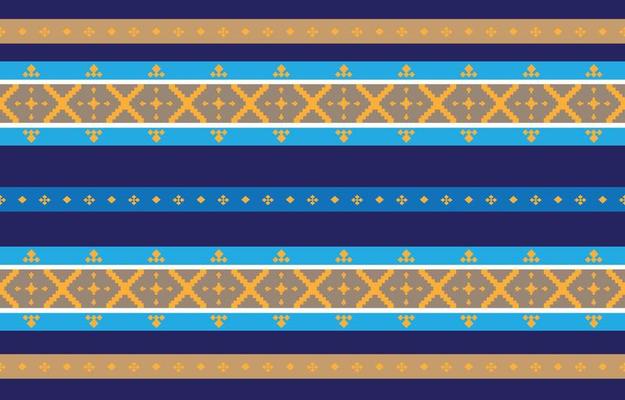 Abstract geometric and tribal patterns, usage design local fabric patterns, Design inspired by indigenous tribes. geometric Vector illustration