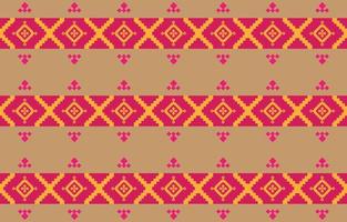 Abstract geometric and tribal patterns, usage design local fabric patterns, Design inspired by indigenous tribes. geometric Vector illustration