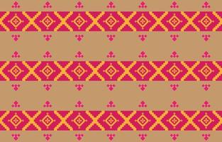 Abstract geometric and tribal patterns, usage design local fabric patterns, Design inspired by indigenous tribes. geometric Vector illustration