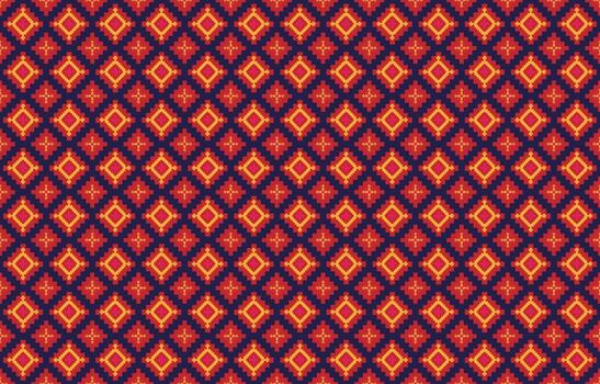 patrones geométricos y tribales abstractos, diseño de uso, patrones de tela local, diseño inspirado en las tribus indígenas. ilustración vectorial geométrica vector