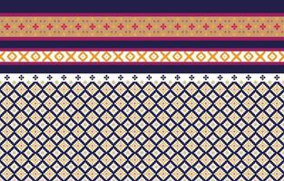 Abstract geometric and tribal patterns, usage design local fabric patterns, Design inspired by indigenous tribes. geometric Vector illustration