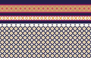 Abstract geometric and tribal patterns, usage design local fabric patterns, Design inspired by indigenous tribes. geometric Vector illustration