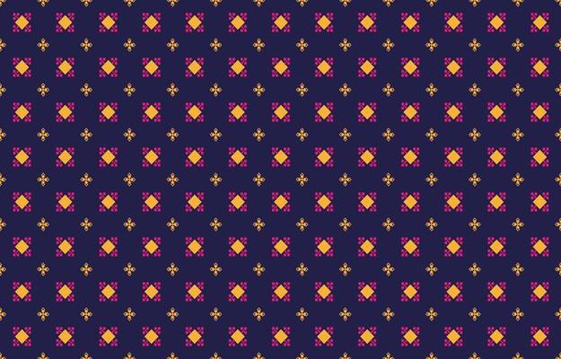 Abstract geometric and tribal patterns, usage design local fabric patterns, Design inspired by indigenous tribes. geometric Vector illustration