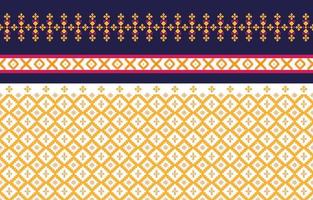 Abstract geometric and tribal patterns, usage design local fabric patterns, Design inspired by indigenous tribes. geometric Vector illustration