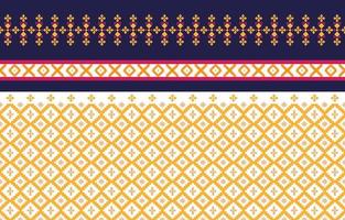 Abstract geometric and tribal patterns, usage design local fabric patterns, Design inspired by indigenous tribes. geometric Vector illustration