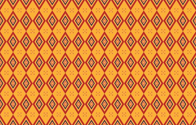 Abstract geometric and tribal patterns, usage design local fabric patterns, Design inspired by indigenous tribes. geometric Vector illustration