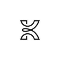 plantilla de vector de diseño de logotipo de monograma de letra inicial k