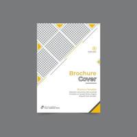 Business brochure cover annual report cover, book cover or flyer design. Leaflet presentation. Catalog with Abstract geometric background. Modern publication poster magazine, layout, template, vector