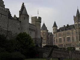 antwerp at the river schelde photo