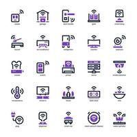 Smart Home Device icon pack for your website, mobile, presentation, and logo design. Smart Home Device icon mix line and solid design. Vector graphics illustration and editable stroke.