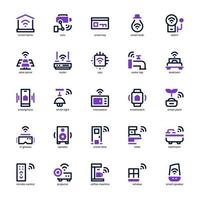 Smart Home Device icon pack for your website, mobile, presentation, and logo design. Smart Home Device icon mix line and solid design. Vector graphics illustration and editable stroke.