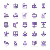 Smart Home Device icon pack for your website, mobile, presentation, and logo design. Smart Home Device icon outline design. Vector graphics illustration and editable stroke.