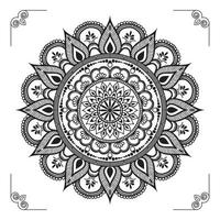 diseño de fondo de mandala ornamental de lujo creativo, moderno, abstracto y profesional o vector de diseño de patrón