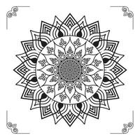 Creative, Modern, Abstract and Professional Luxury Ornamental Mandala Background Design or Pattern Design Vector