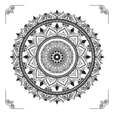 Creative, Modern, Abstract and Professional Luxury Ornamental Mandala Background Design or Pattern Design Vector