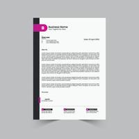 Corporate or Business Letterhead Template Design, Brand Identity, Join Letter, Company Profile with Creative, Eye Catching, Professional, Modern and Abstract Vector A4 Size Layout