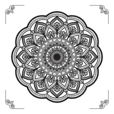 Creative, Modern, Abstract and Professional Luxury Ornamental Mandala Background Design or Pattern Design Vector