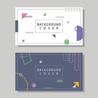 Abastract geometric design templates background vector