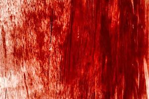 Red background, Scary bloody wall. white wall with blood splatter for halloween background. photo