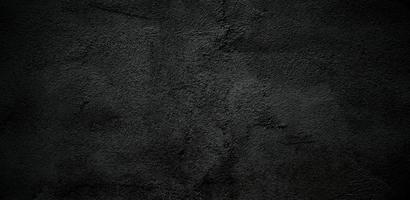 Scary wall Black stone concrete texture background, Dark grey black horror cement texture for background photo