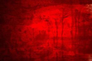 Red Background. Scary bloody wall. white wall with blood splatter for halloween background. photo