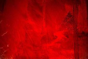 Red Background. Scary bloody wall. white wall with blood splatter for halloween background. photo