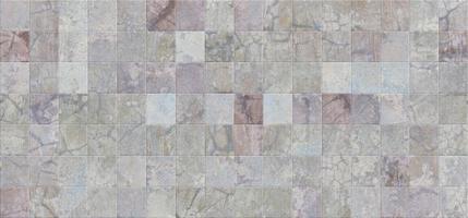 Old marble tile with cement texture. Cement and Concrete Stone mosaic tile. photo