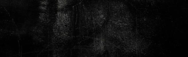 Black wall scary or dark gray rough grainy stone texture background. Black concrete for background. photo