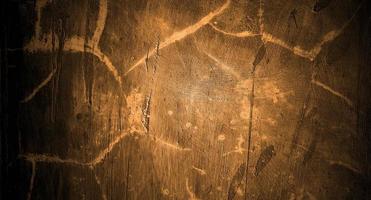 Dark yellow concrete scary for background. Yellow wall halloween background concept. Horror cement texture photo