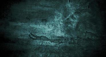 hormigón azul aterrador para el fondo. concepto de fondo de halloween de pared azul oscuro. textura de cemento de terror foto