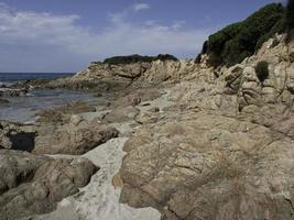 ajaccio on corsica island photo