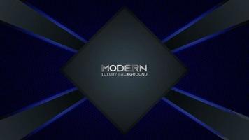 Modern Realistic Blue Technology Gaming Background with Space for Text vector