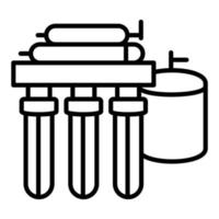 Water Filtration Icon Style vector