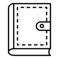 Diary Icon Style vector