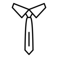 Tie Icon Style vector