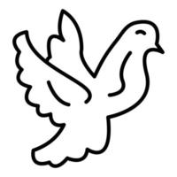 Dove Icon Style vector