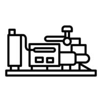 Generator Icon Style vector