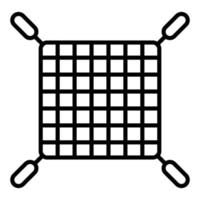 Cast Net Icon Style vector