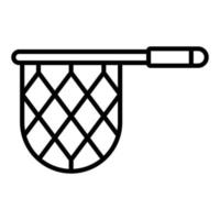 Hand Net Icon Style vector