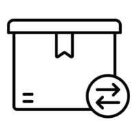 Package Sorting Icon Style vector