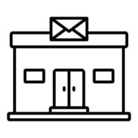 Post Office Icon Style vector