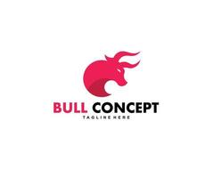 bull logo clothing brand vector