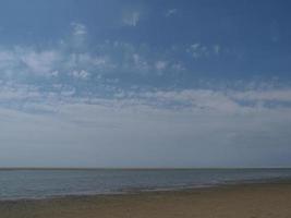 the island of Langeoog in the north sea photo