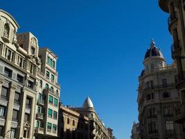 The city of Barcelona in Spain photo