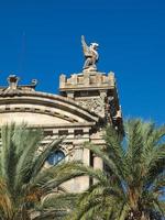 The city of Barcelona in Spain photo