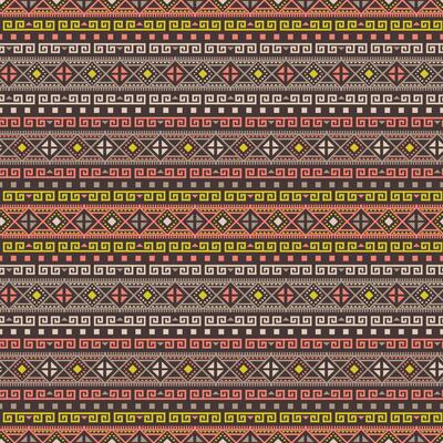 Seamless pattern, texture. Geometric border with decorative ethnic elements.  wrapping paper, fabric, carpet, textile, cover vector illustration, fabric, clothing, carpet, textile, batik, embroidery.