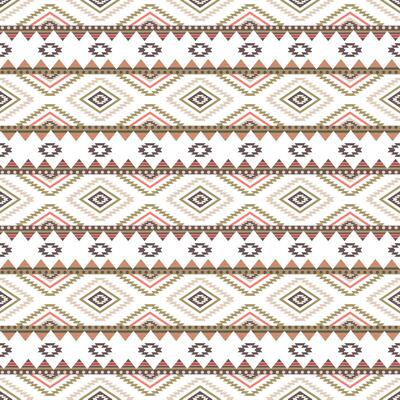 Seamless pattern, texture. Geometric border with decorative ethnic elements. Design for home decor, wrapping paper, fabric, carpet, textile, fabric, clothing, carpet, textile, batik, embroidery.