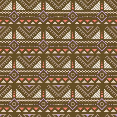 Seamless pattern, texture. Geometric border with decorative ethnic elements. Design for home decor, wrapping paper, fabric, carpet, textile, fabric, clothing, carpet, textile, batik, embroidery.