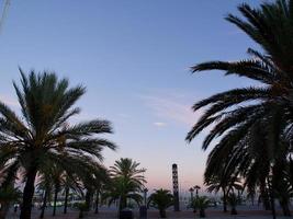 The city of Barcelona in Spain photo